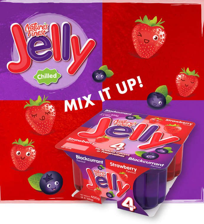 Nature's Finest jelly pots.