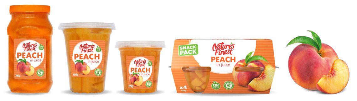 Peach Fruit Pots