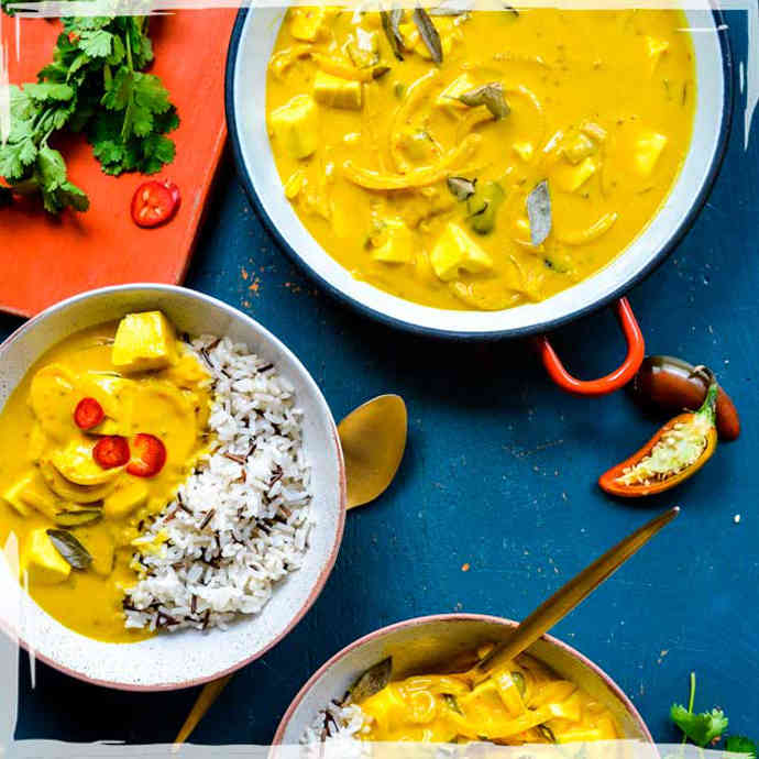 Mango Tofu Curry Recipe | Nature's Finest Foods