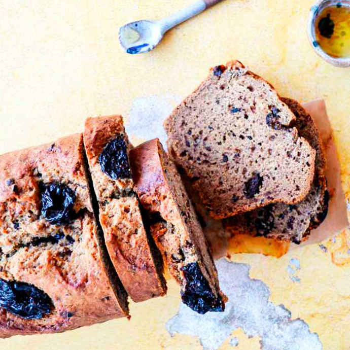 Prune Banana And Cocoa Nib Bread Recipe | Natures Finest Foods