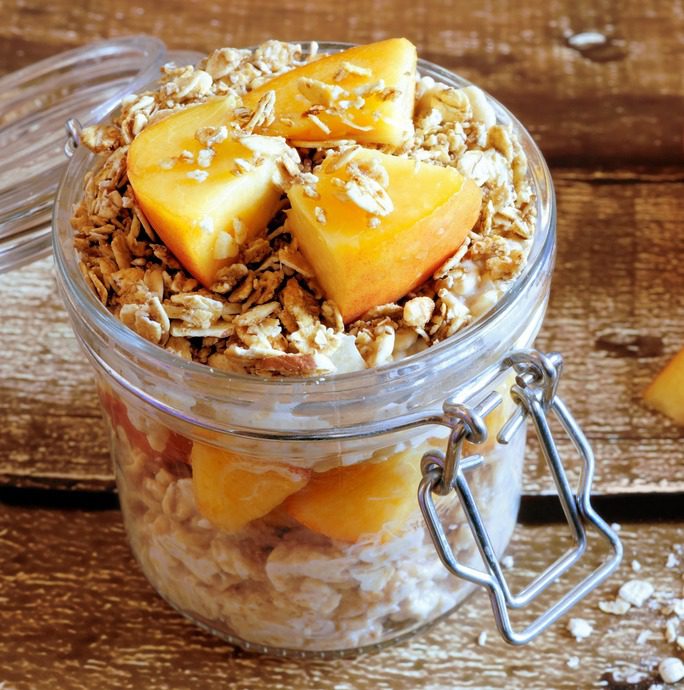 Quick Peachy Oats Recipe