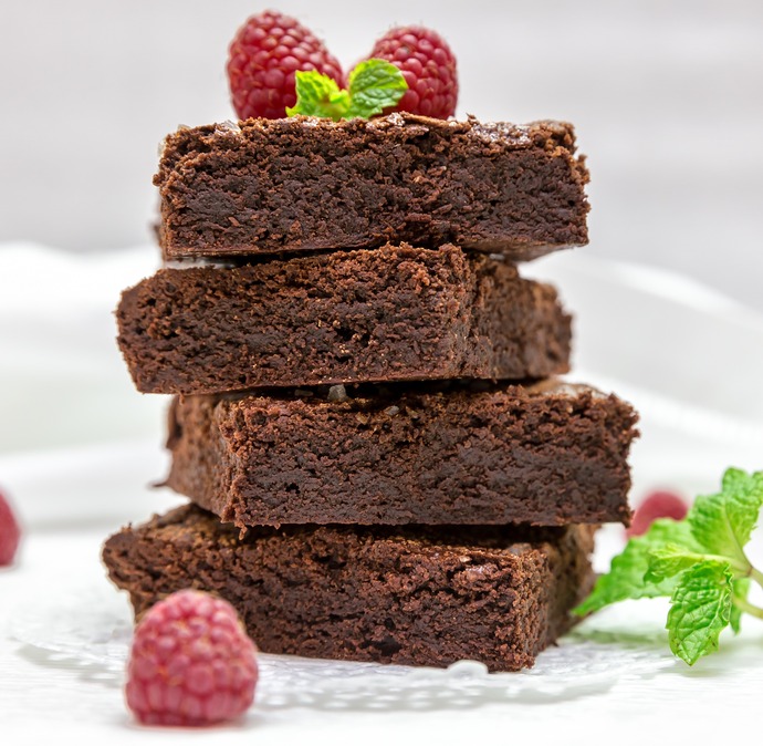 prune and chocolate brownies recipe