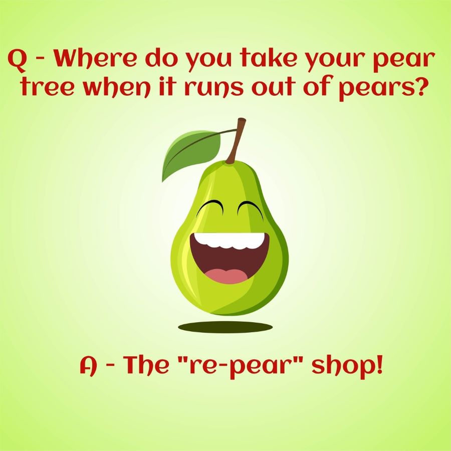 Pear joke Healthy pear joke