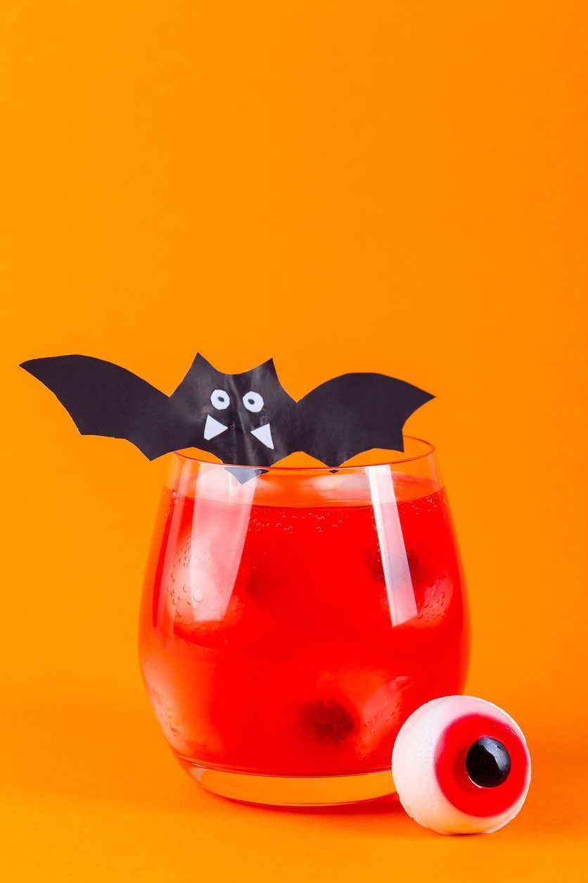 Fruity Halloween cocktail